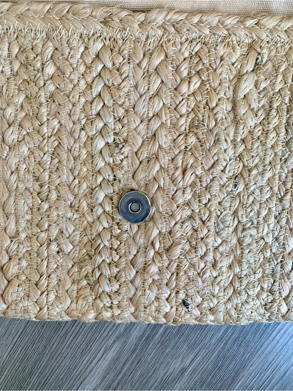 Shiraleah Jute Envelope Clutch